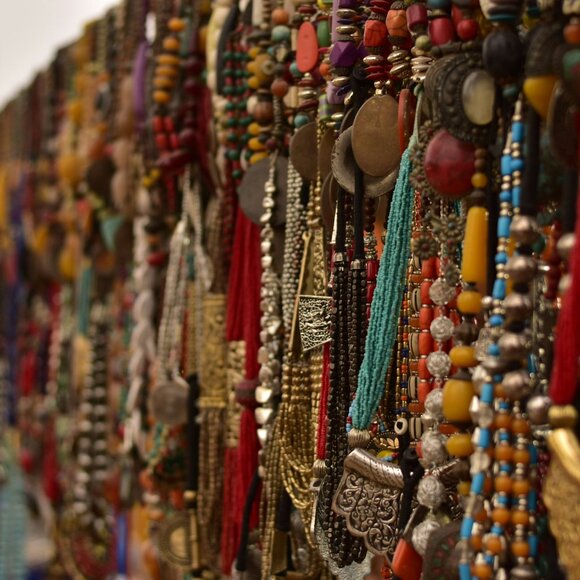 BOHO JEWELLERY JAR Random Bohemian Style Mixed Jewellery Bundle Minimum 30 pcs - Picture 3 of 7